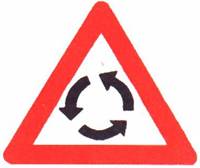 حركة سير دائرية على بعد 50-150 متر