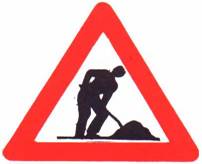 أشغال على الطريق