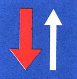 لك حق الأولوية في الطريق الضيقة بالنسبة لحركة السير من الاتجاه المعاكس